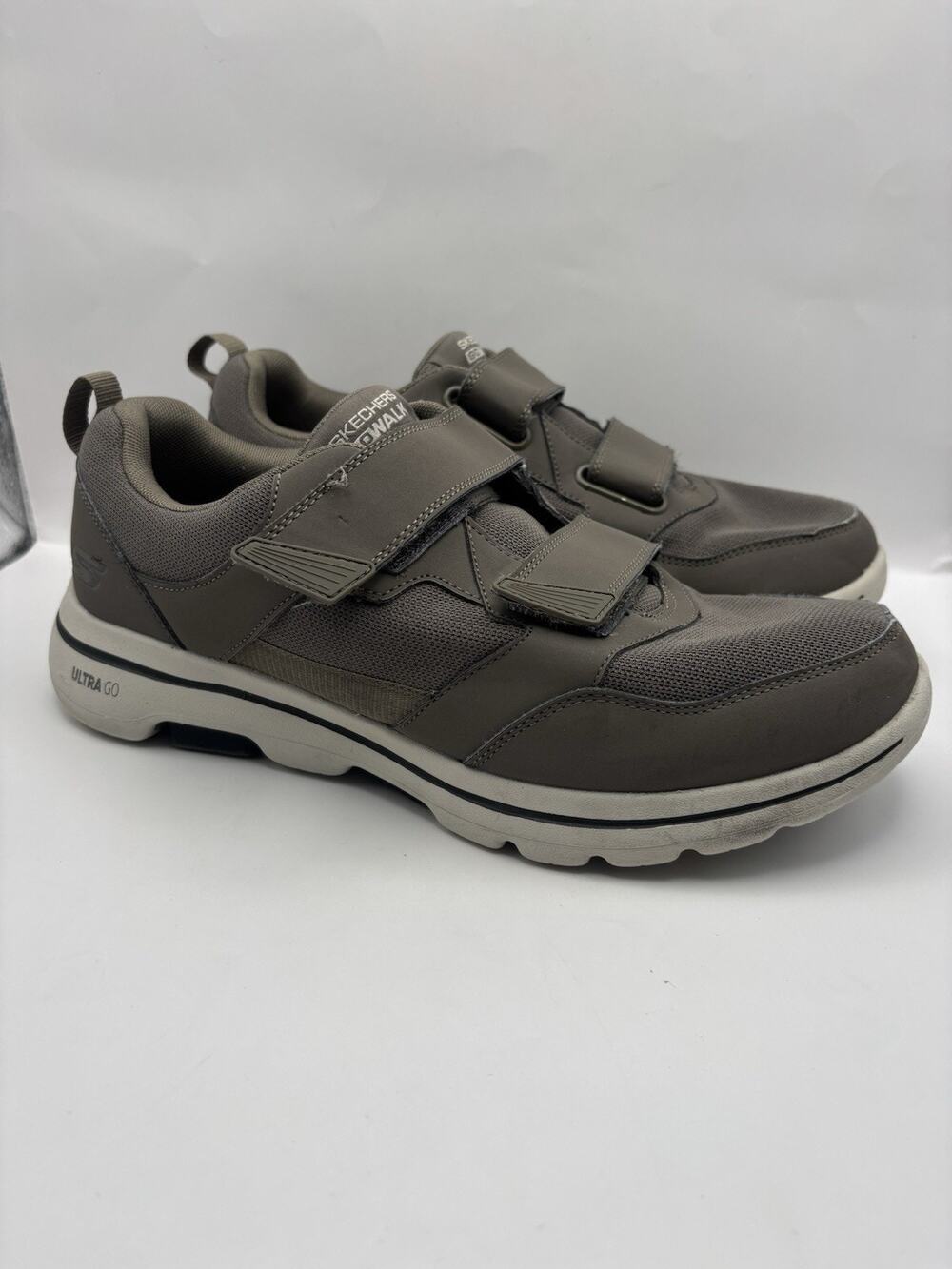 Skechers Go Walk 5 Wistful Khaki Athletic Shoes Men Size 10.5